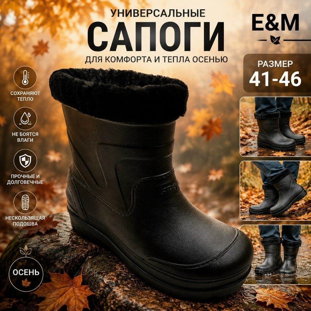 ,резиновые сапоги,сапоги мужские,сапоги мужские из эва,сапоги эва