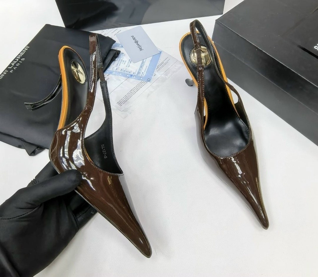 туфли saint laurent,женские туфли лодочки,,туфли с открытые,модные туфли