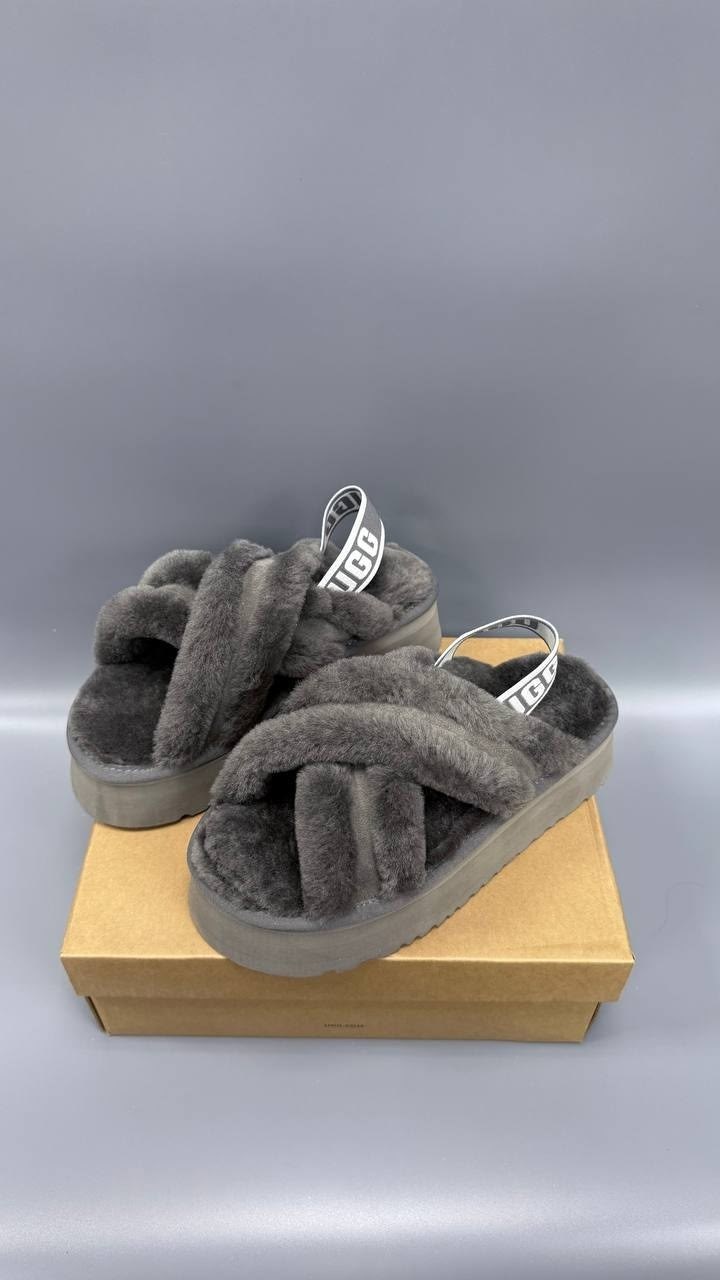 ,босоножки с мехом,ugg сандалии madeena,меховые тапочки,сандалии с мехом