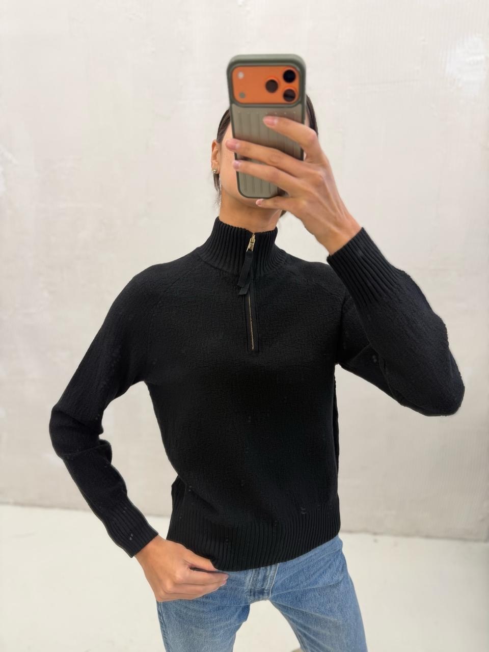 свитер оверсайз с горлом на молнии kk fashion,свитер оверсайз с горлом на молнии теплый вязаный,женский свитер,свитер с горлом на молнии оверсайз,свитер вязаный женский