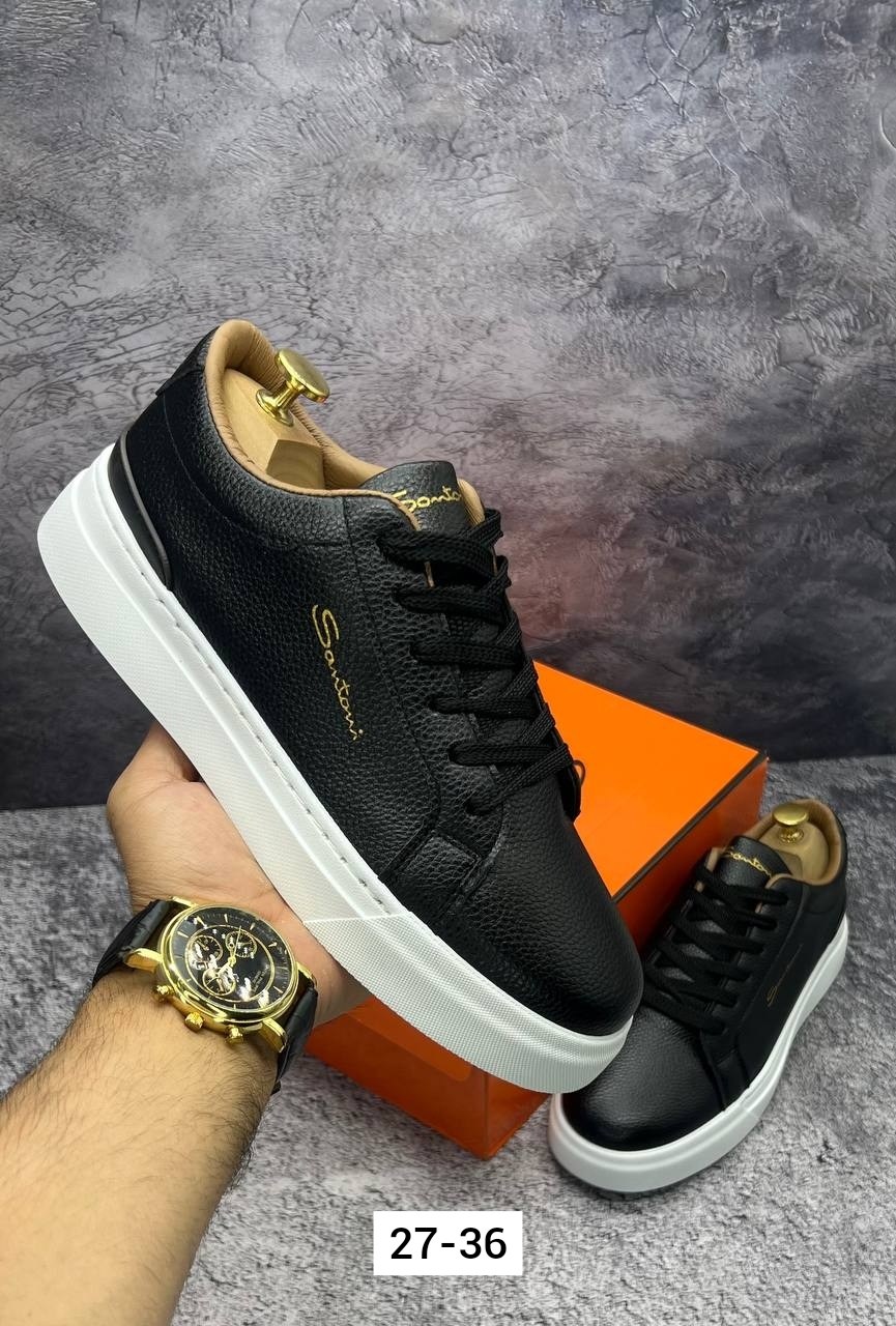 ,мужские кеды santoni,мужские кеды,мужская ,кеды мужские кожаные