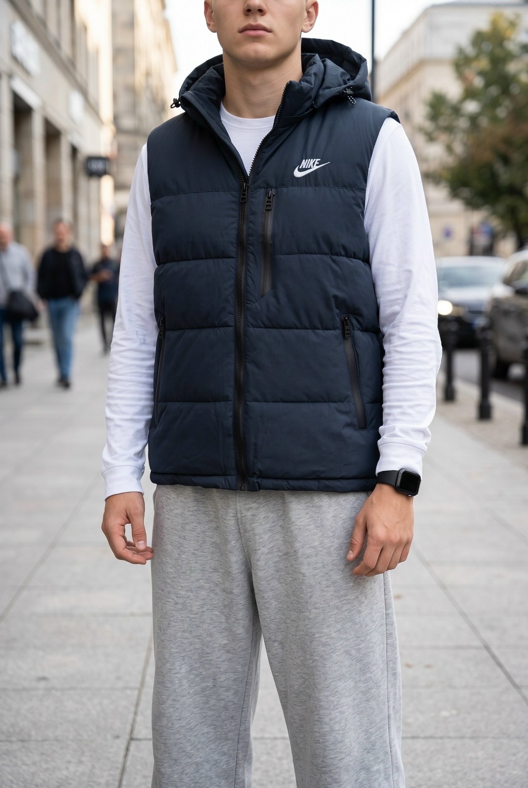 жилетка nike,жилетка найк,жилет утепленный nike,жилет мужской nike,жилетка найк мужская черная