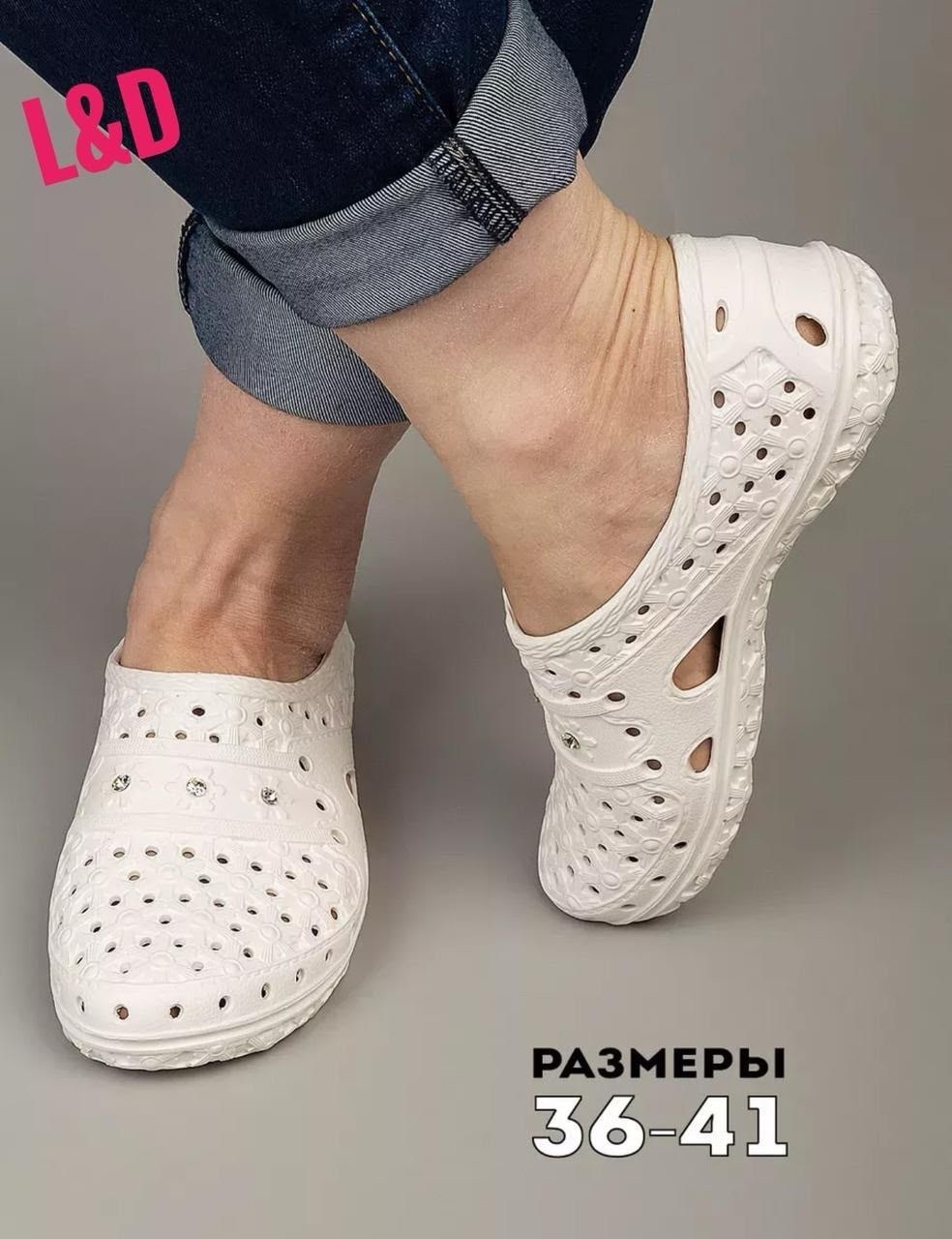 ,сабо женские, пляжная,сандалии с перфорацией,тапочки модные