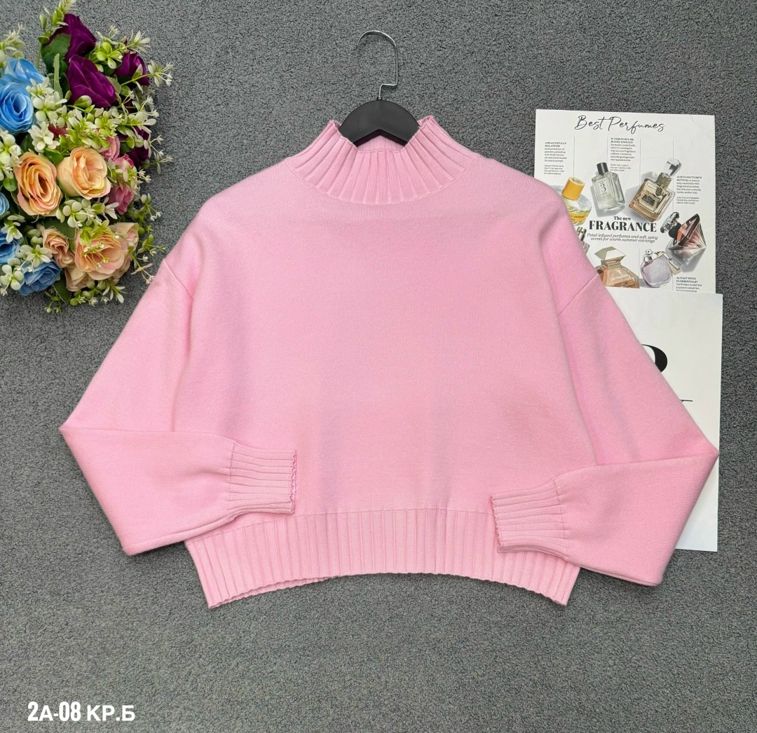 свитер вязаный оверсайз с горлом кк fashion,свитер женский,кофта женская,свитер оверсайз вязаный укороченный теплый кк fashion,свитер