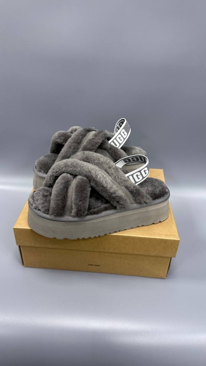 ,босоножки с мехом,ugg сандалии madeena,меховые тапочки,сандалии с мехом