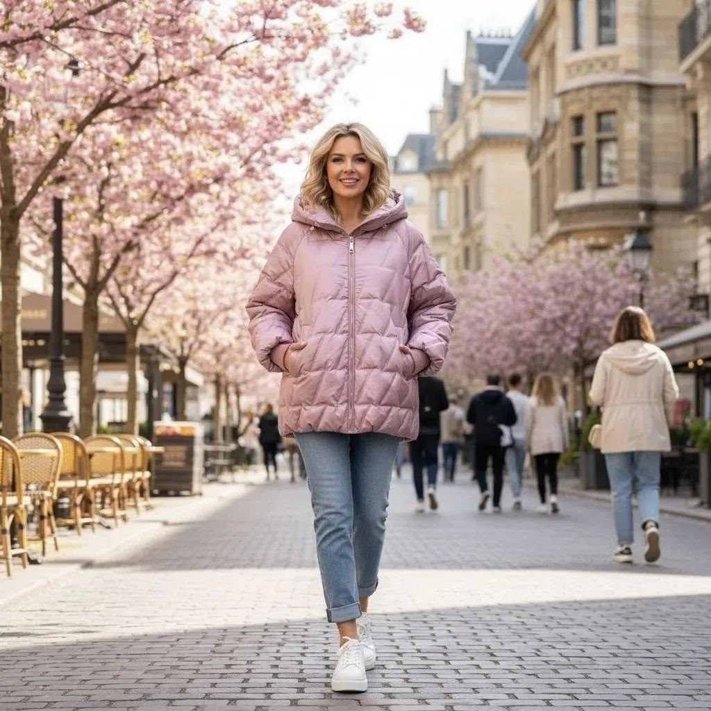 куртка,пуховик,бежевая куртка,верхняя одежда,в возрасте
