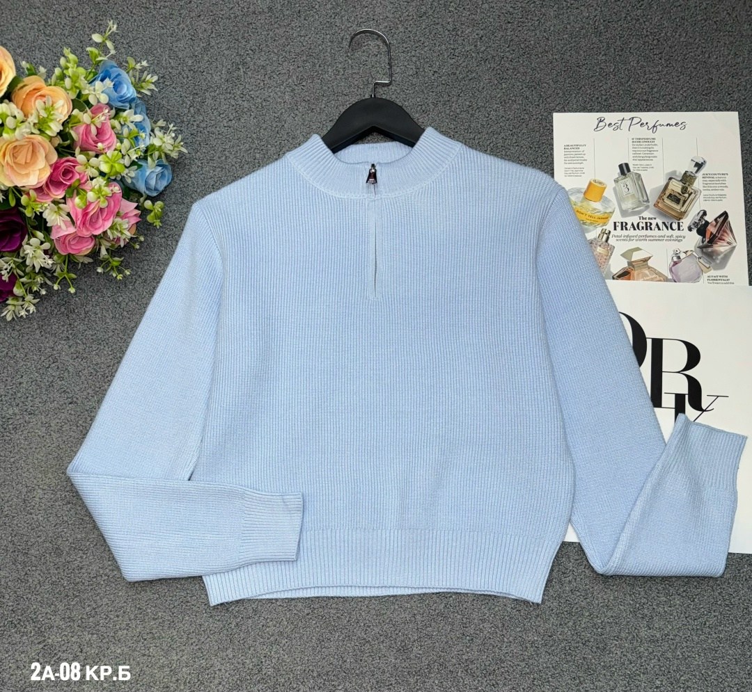 свитер оверсайз с горлом на молнии kk fashion,женский джемпер,женская кофта,свитер женский,свитер оверсайз с горлом на молнии теплый вязаный