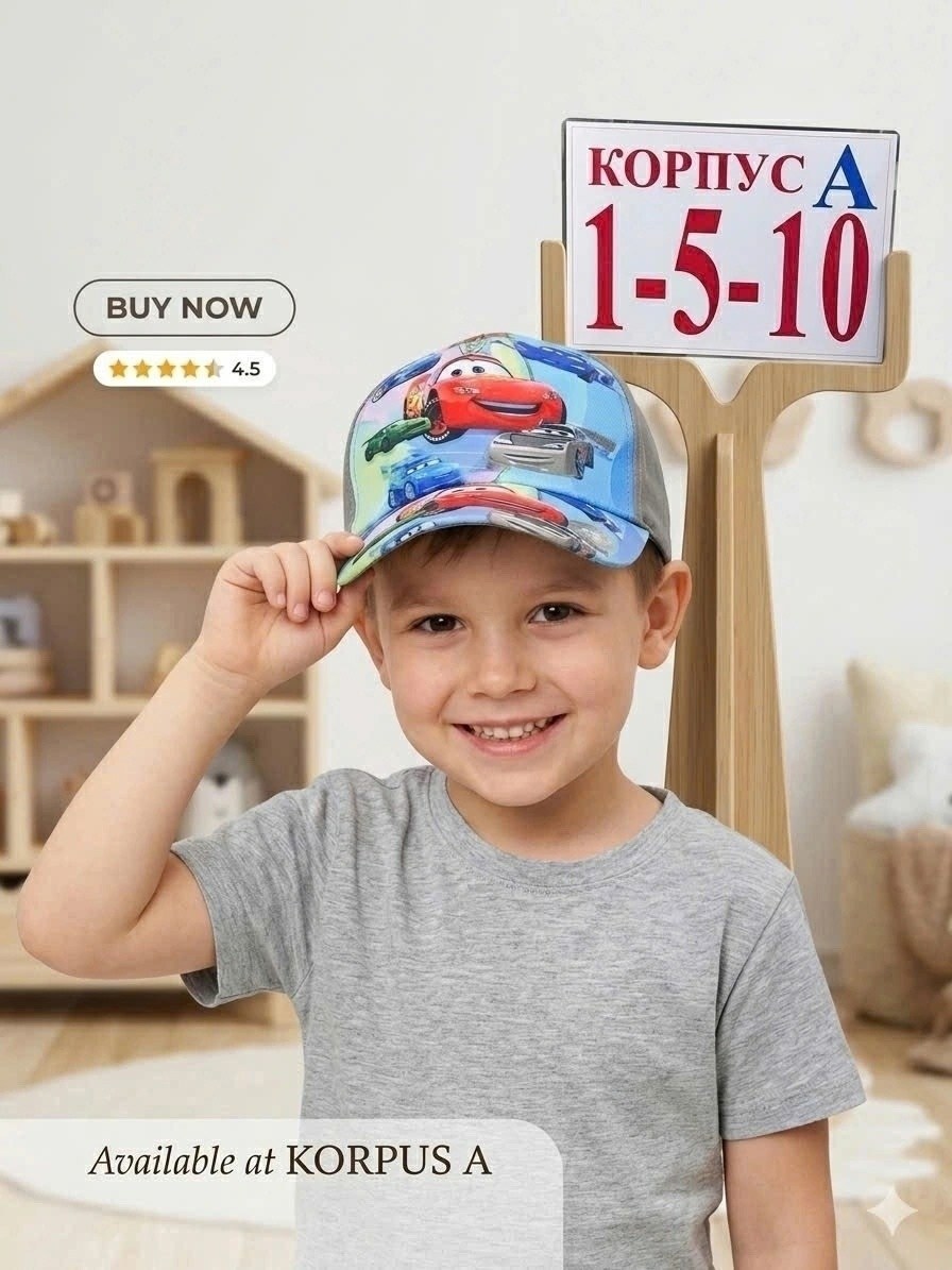 кепка для мальчика,кепка детская тачка,бейсболка для мальчика,кепка для детей,детская кепка