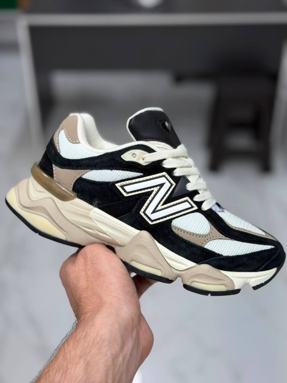 кроссовки new balance 9060,кроссовки new balance,кроссовки new balance 9060 black white,женские кроссовки new balance,кроссовки new balance 9060 черный