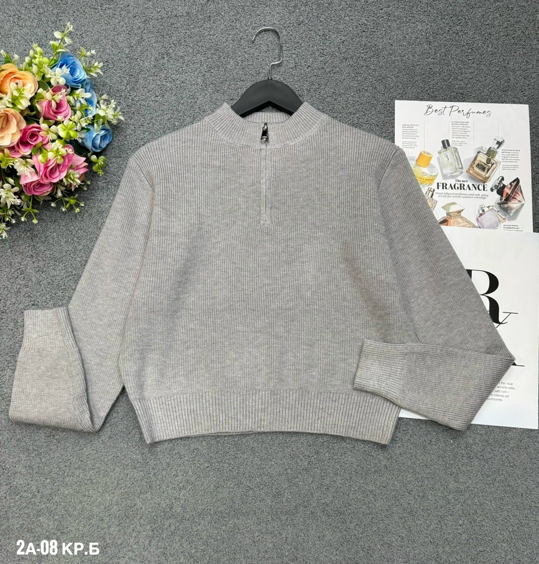 свитер оверсайз с горлом на молнии kk fashion,женский джемпер,женская кофта,свитер женский,свитер оверсайз с горлом на молнии теплый вязаный