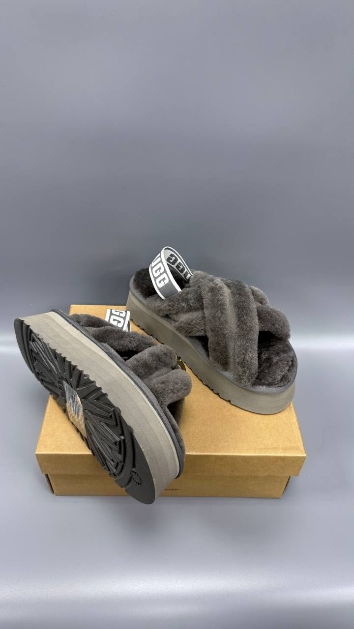 ,босоножки с мехом,ugg сандалии madeena,меховые тапочки,сандалии с мехом
