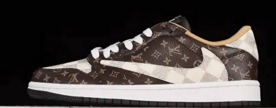 кроссовки луи витон найк,кроссовки air force louis vuitton nike,nike air force 1 x louis vuitton brown,кроссовки,кроссовки louis vuitton x nike air force 1 low