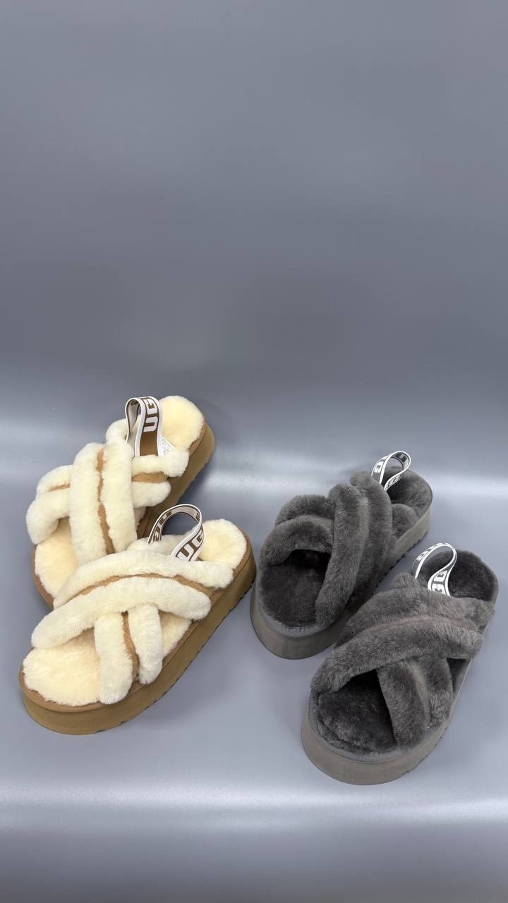 ,босоножки с мехом,ugg сандалии madeena,меховые тапочки,сандалии с мехом