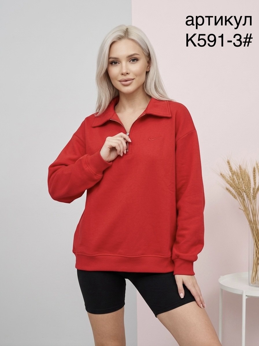 sun victoria women's brown polo neck oversize 3 thread ribbed sweatshirt,свитшот женская,женская кофта,свитшот на замке,толстовки свитшот