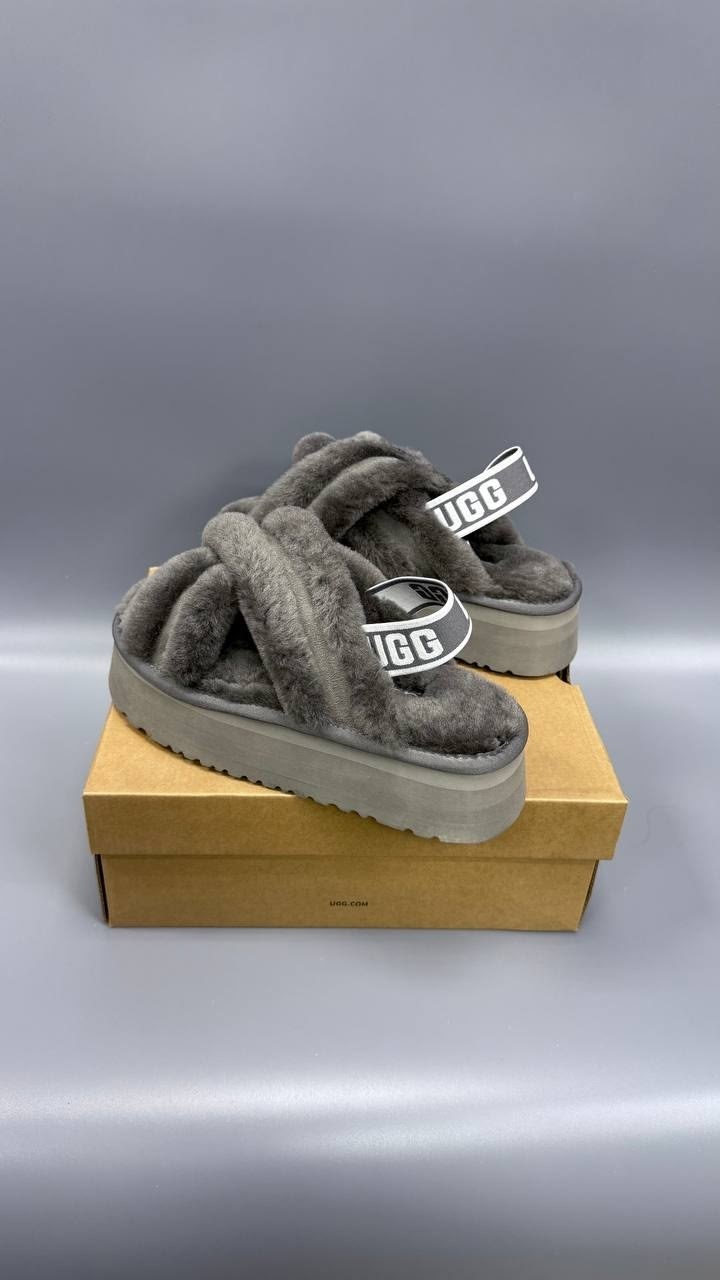 ,босоножки с мехом,ugg сандалии madeena,меховые тапочки,сандалии с мехом
