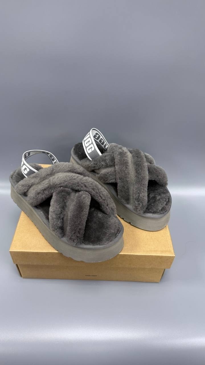 ,босоножки с мехом,ugg сандалии madeena,меховые тапочки,сандалии с мехом