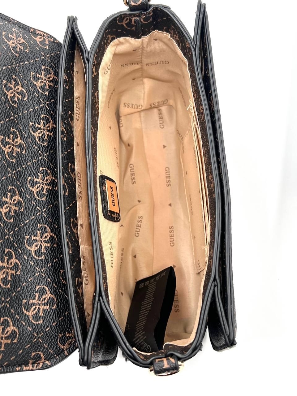 guess сумка,сумка женская guess,сумка женская guess hwqb8654210 темно-коричневый,guess сумка на плечо,сумка женская через плечо guess