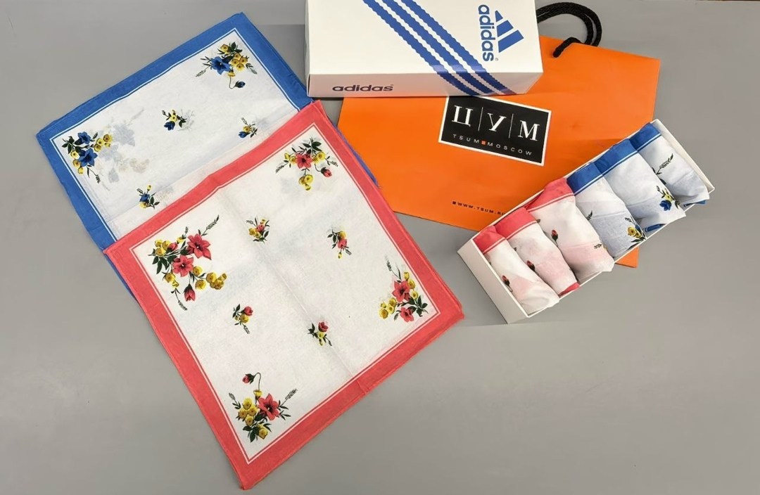 платок gucci,платки носовые,платки носовые женские,tac полотенце amira,набор женских носовых платков