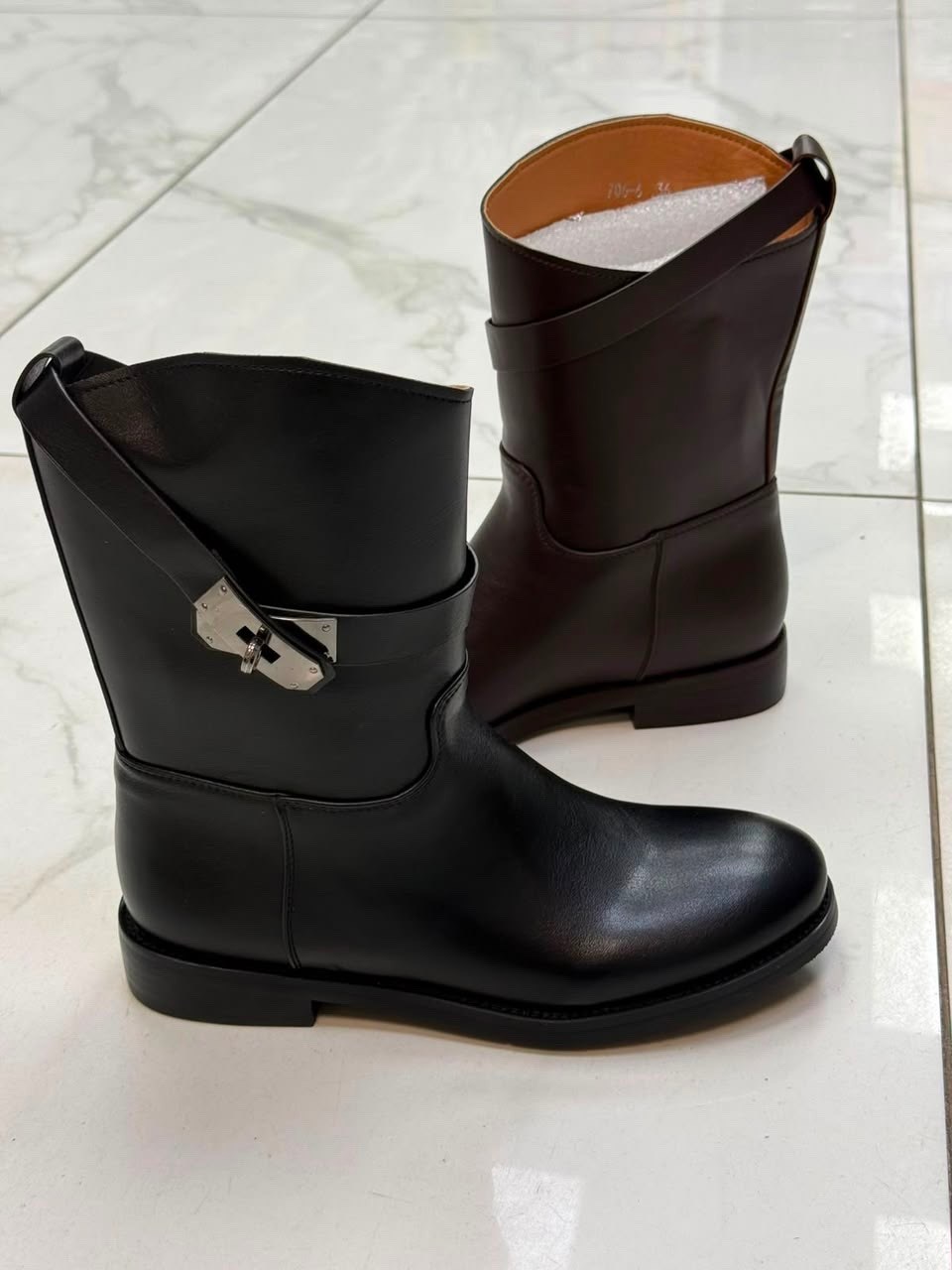 ,ботинки женские,ботинки hermes,полусапоги, женская