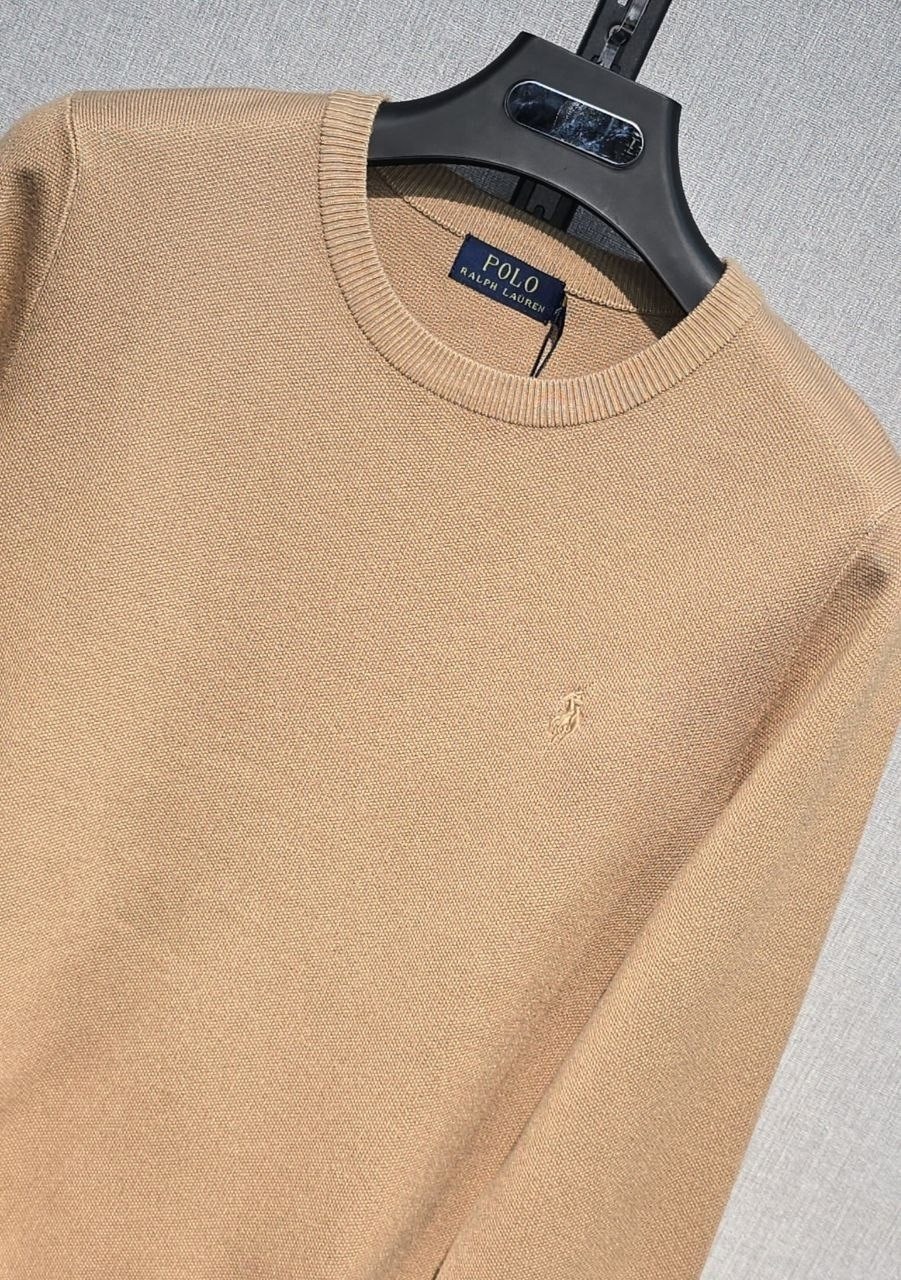 бежевый джемпер,свитер polo ralph lauren,джемпер polo ralph lauren,мужской джемпер,свитер поло
