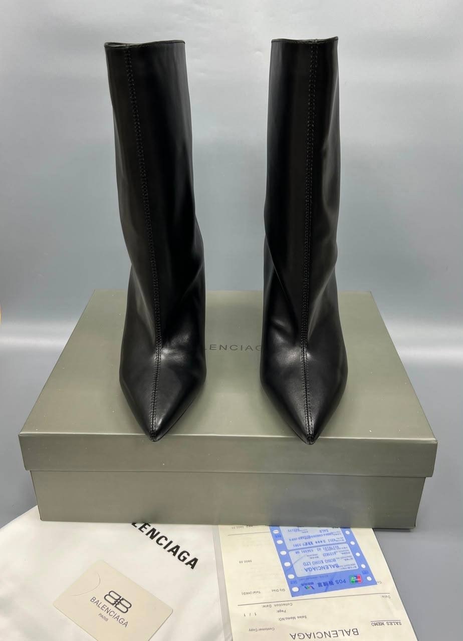 сапоги balenciaga,ботильоны balenciaga,,ботильоны женские,кожаные ботильоны