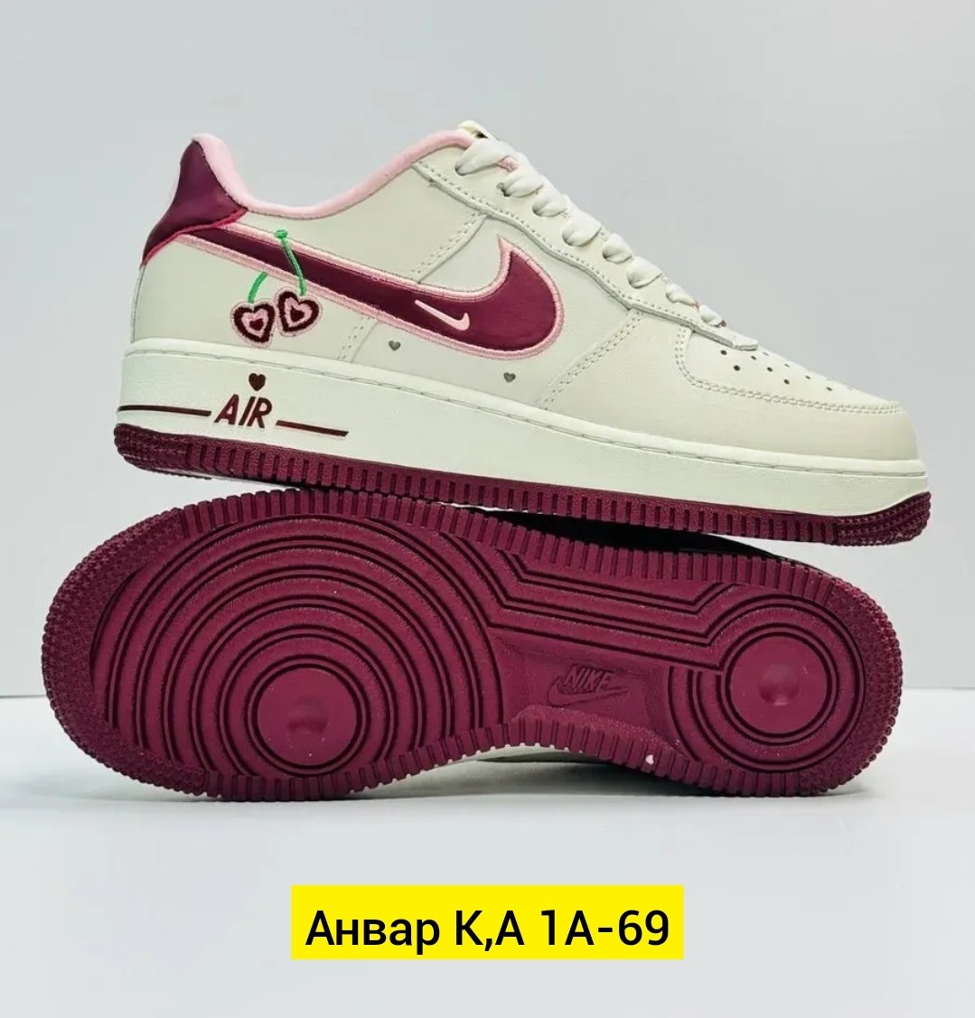 кроссовки air force 1 cherry low valentine's day,кроссовки,кроссовки nike air force,кросcовки nike air force 1,кроссовки air force 1 low форсы