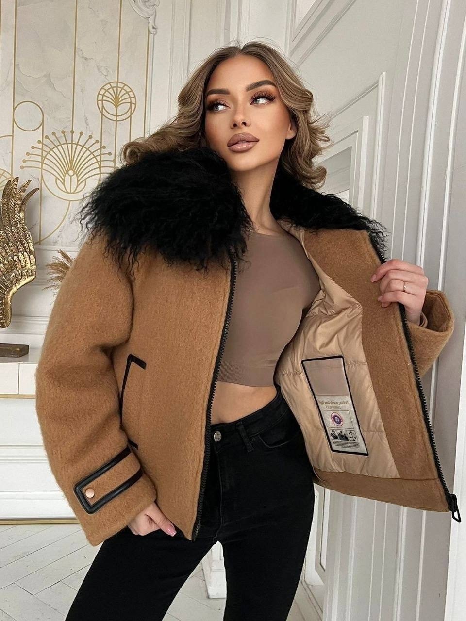 женский пуховик с натуральным мехом max mara premium,зимняя куртка-пальто оверсайз v8oss,зимняя куртка-пальто оверсайз,меховая куртка,куртка