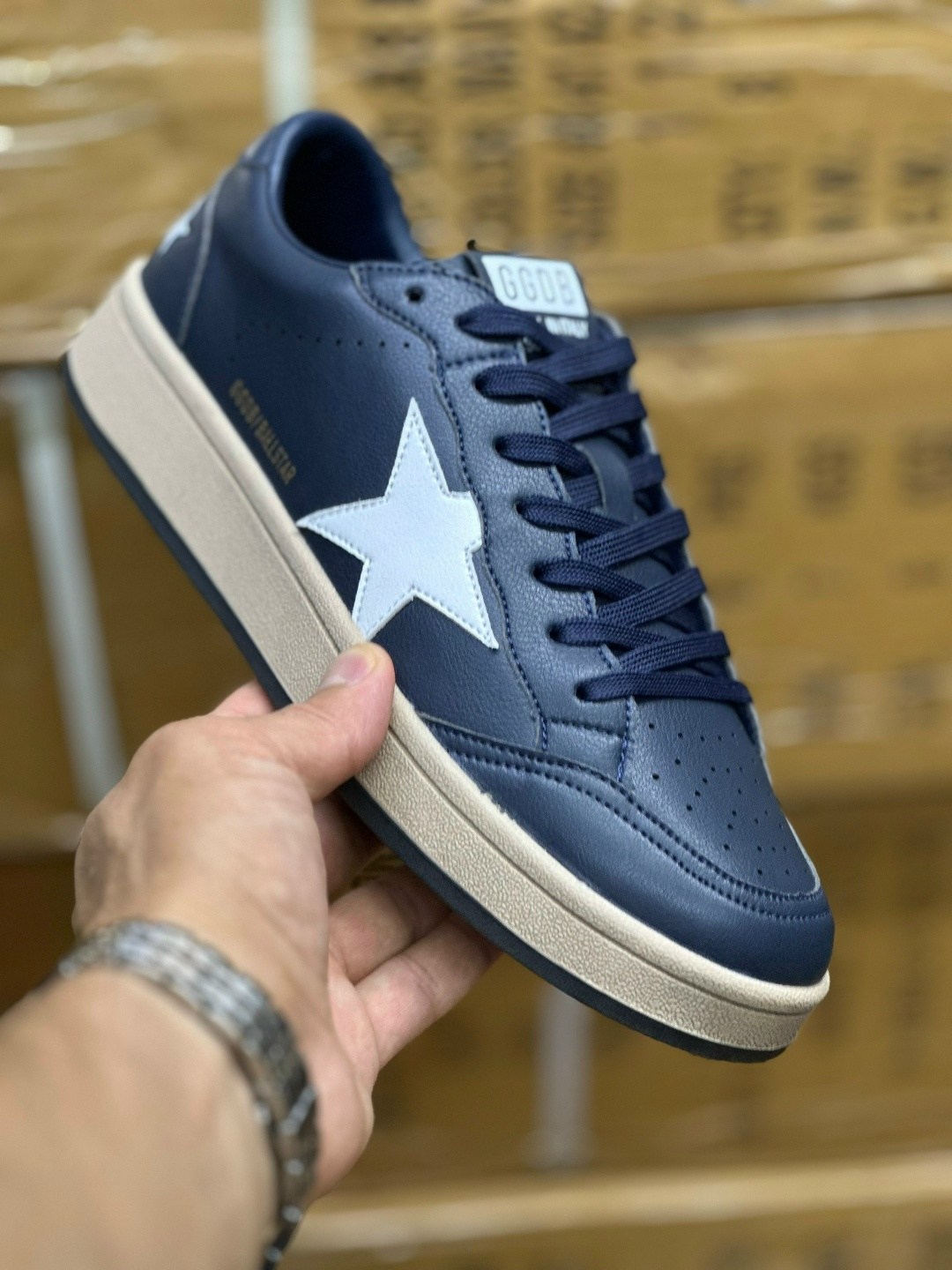 ,кроссовки golden goose,мужские кроссовки golden goose ball star leather/suede star,кеды golden goose,golden goose кеды hi star на платформе черный