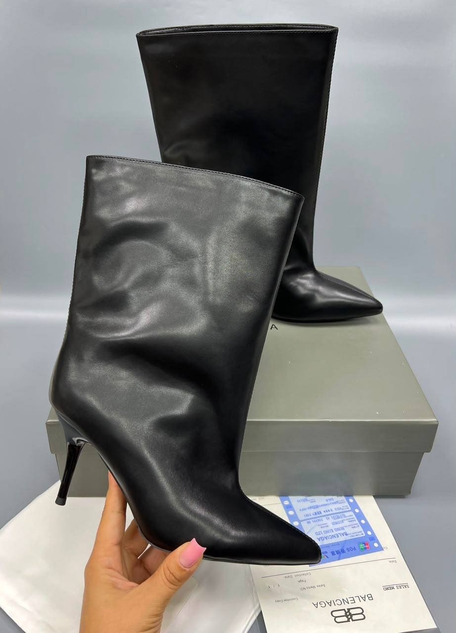 сапоги balenciaga,ботильоны balenciaga,,ботильоны женские,кожаные ботильоны