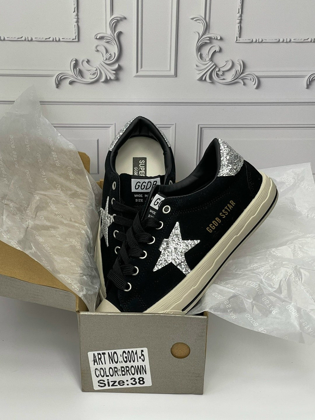 golden goose кеды hi star на платформе черный,кеды hi star с блестками golden goose черный,,кеды super-star с блестками golden goose черный,golden goose кеды hi star черный