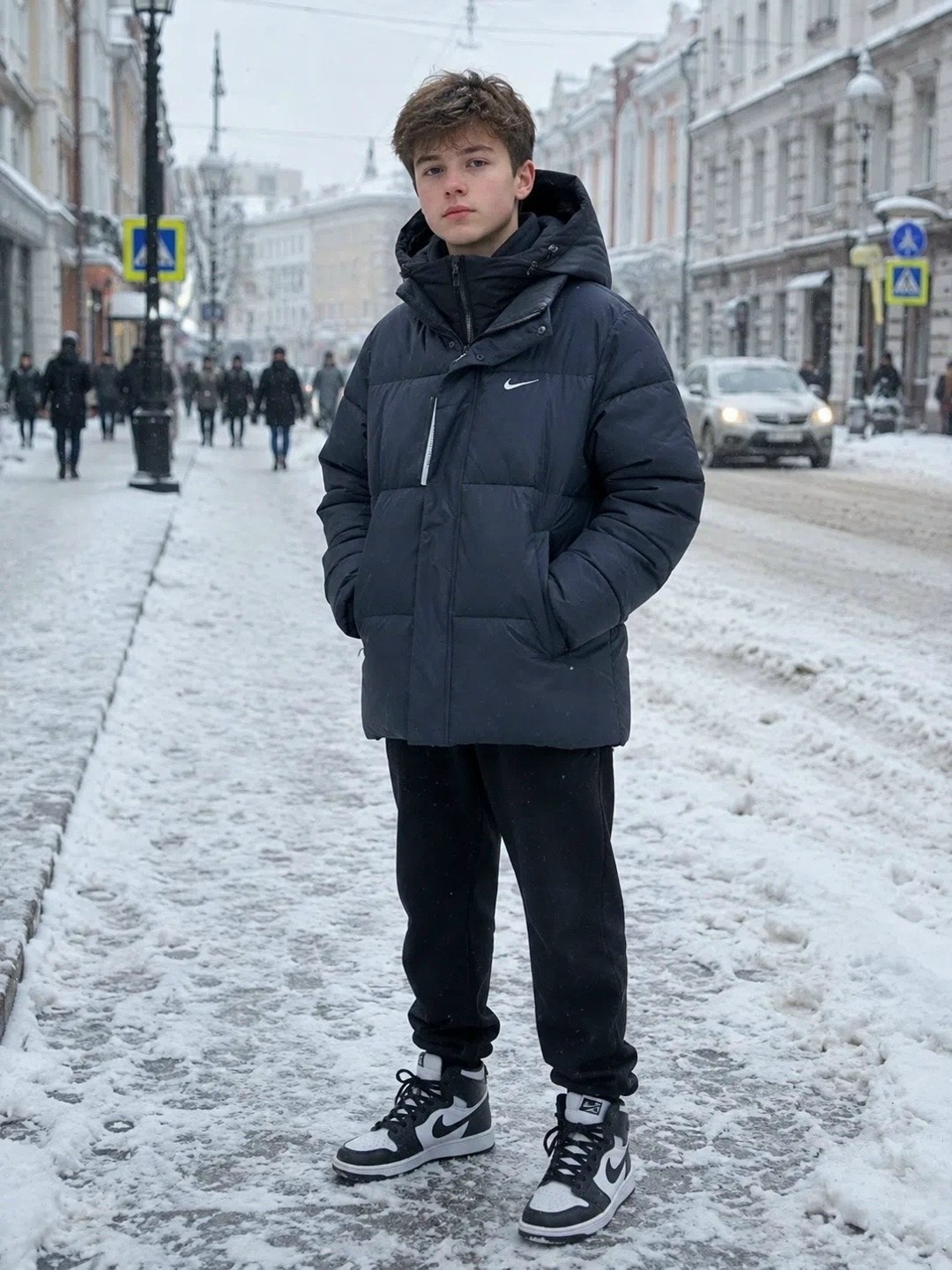 куртка зимняя nike,куртка зимняя найк,пуховик мужской nike,зимняя куртка nike с капюшоном пуховик,зимний пуховик nike