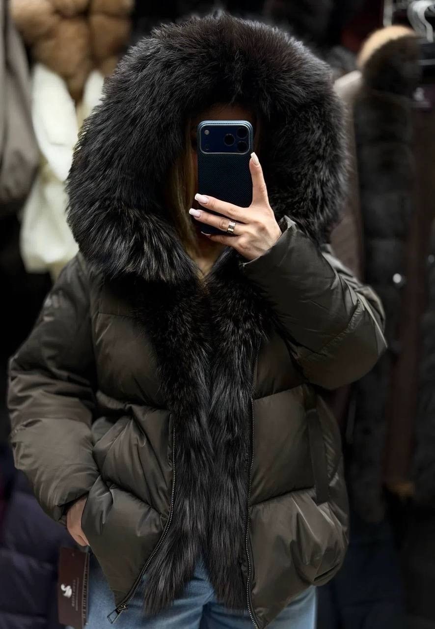 пуховик с натуральным мехом,пуховик женский с натуральным мехом,куртки ,пуховик с натуральным мехом чернобурка,пуховик с мехом