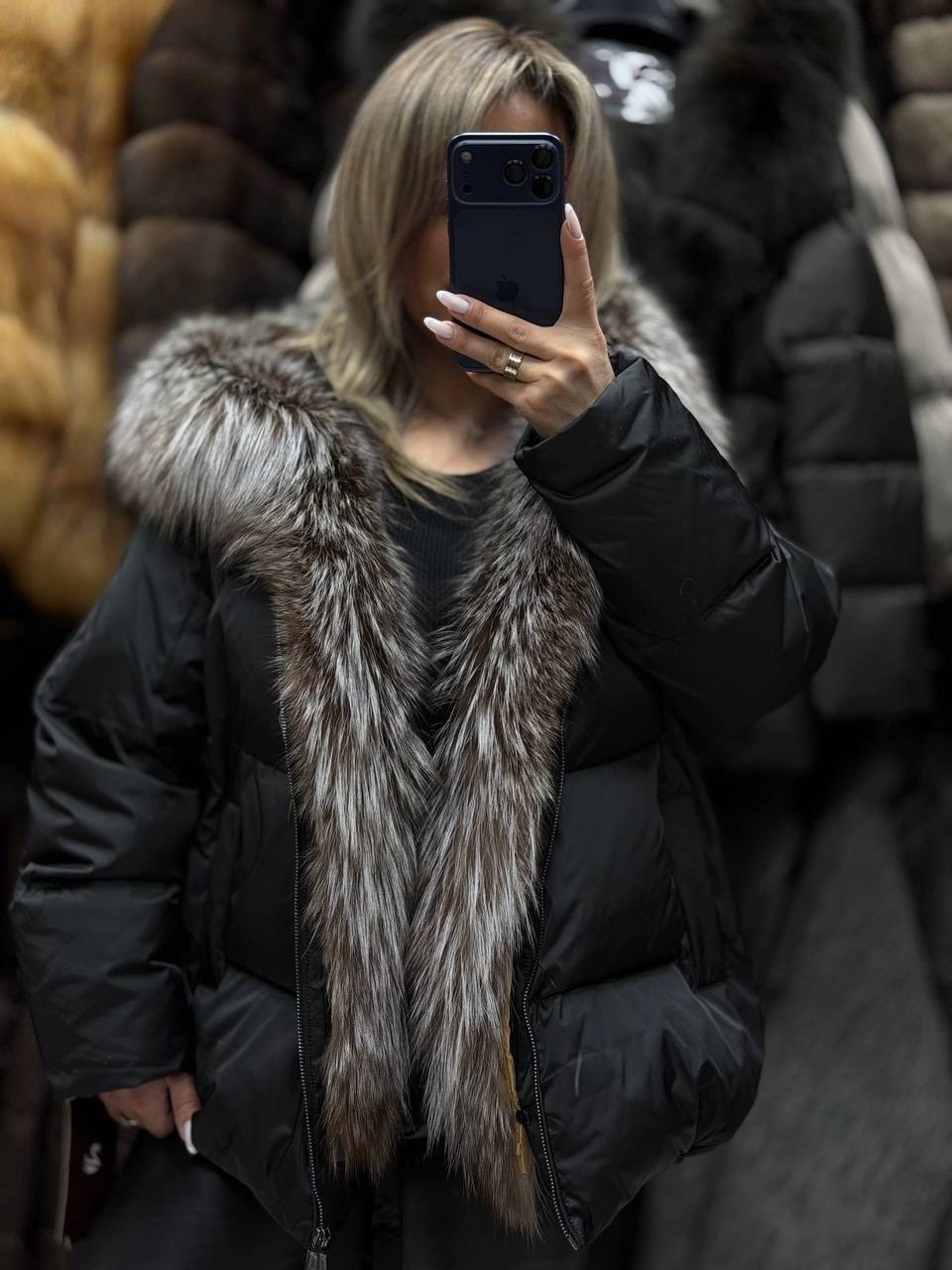 пуховик с натуральным мехом,пуховик с мехом,пуховик с чернобуркой,пуховик,куртка - пуховик с мехом чернобурки city furs