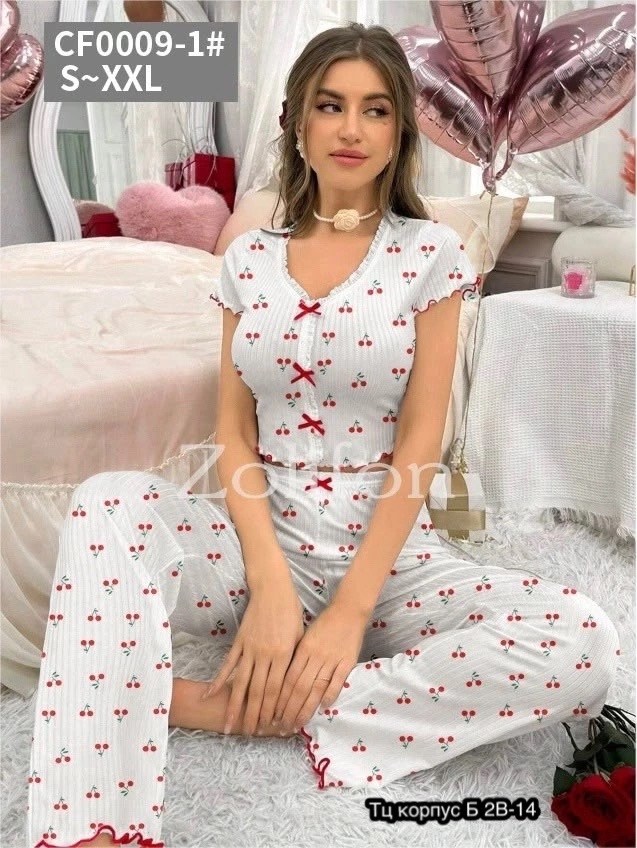 пижамы женски,женские пижамные комплекты,женские пижамы,летняя женская пижама,женская пижама со штанами