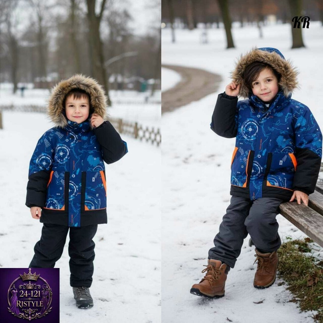 куртка для мальчика,костюм зимний для мальчика мембрана batik,детская куртка,костюм олдос для мальчика зимний синий,зимний костюм для мальчика