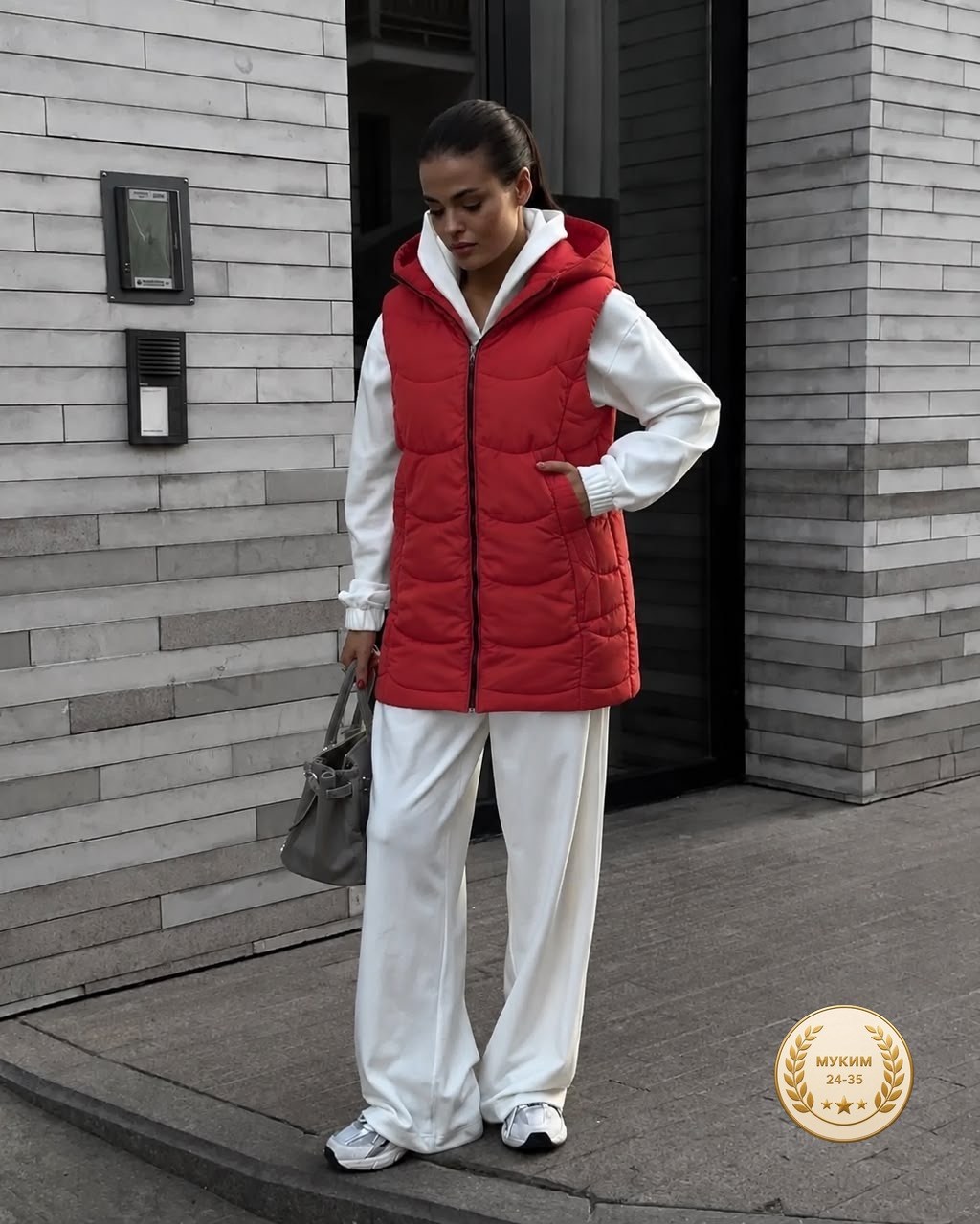 жилетка женская,жилет женский,жилетка,жилет утепленная,красный жилет