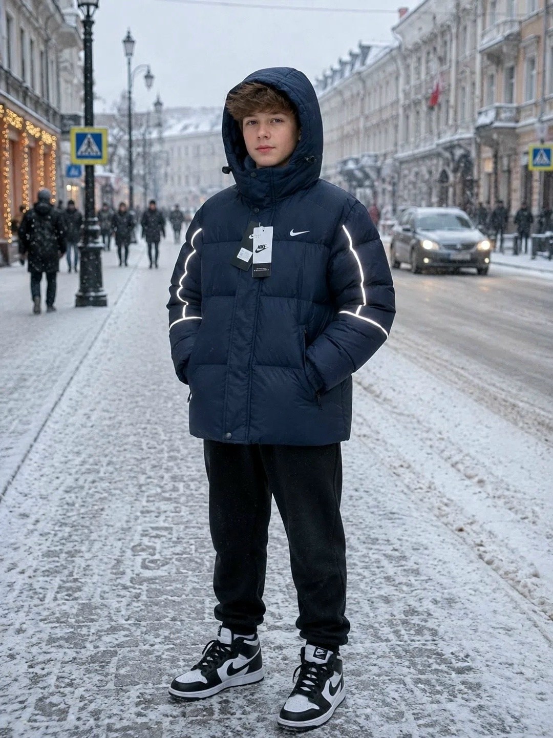 пуховик мужской nike,зимняя куртка nike,куртка зимняя,пуховик nike,куртка