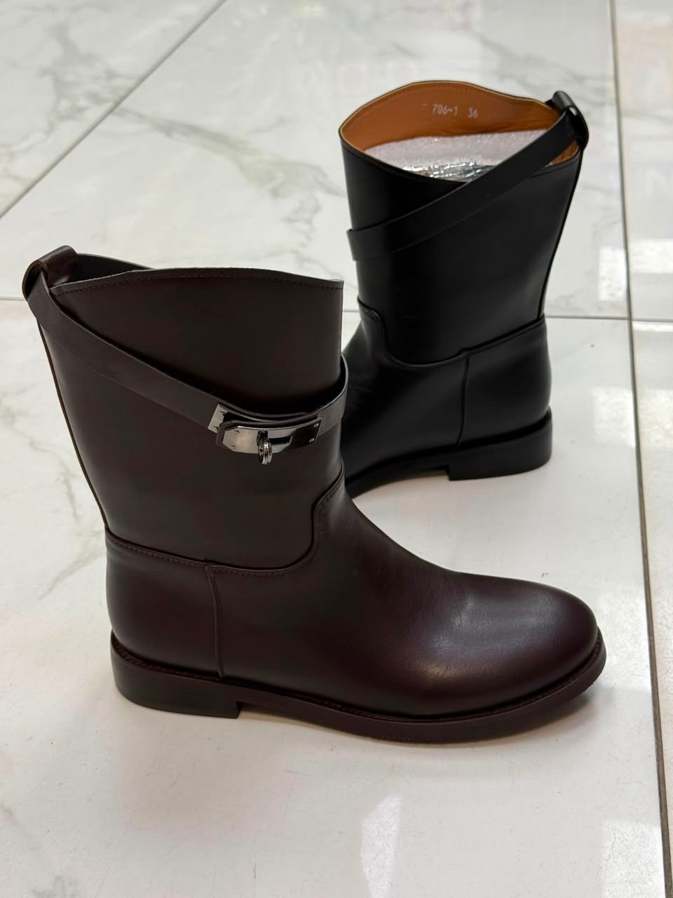 ,ботинки женские,ботинки hermes,полусапоги, женская