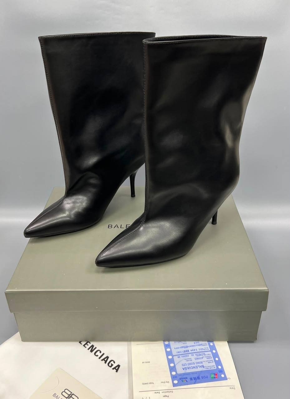 сапоги balenciaga,ботильоны balenciaga,,ботильоны женские,кожаные ботильоны