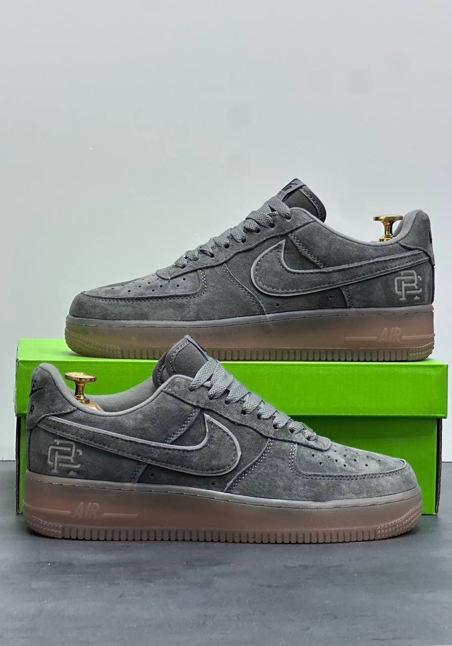 кросcовки nike air force 1,мужские кроссовки nike air force 1,nike x reigning champ air force 1 low,nike x reigning champ air force 1 low серые замша мужские,nike air force 1 low