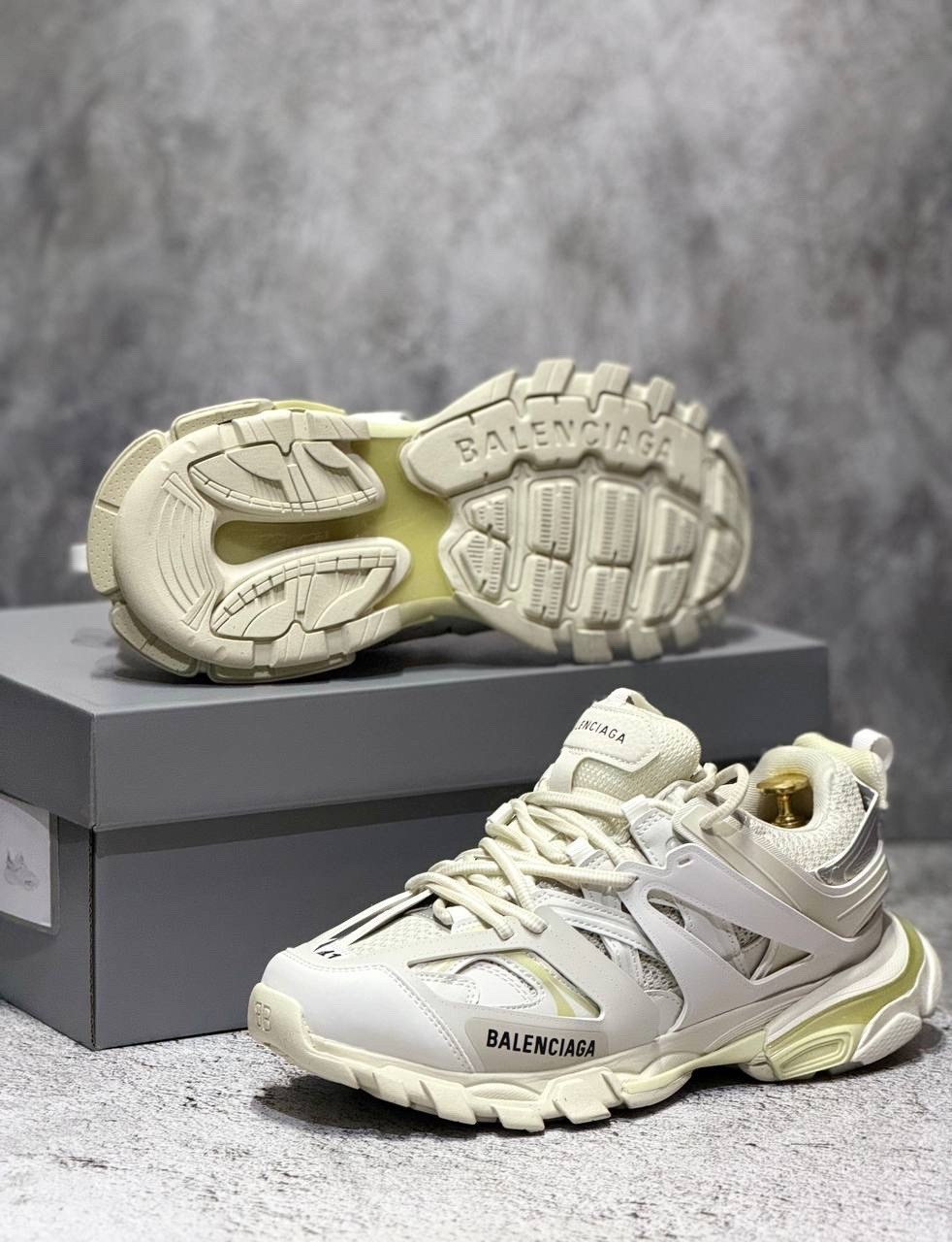 кроссовки balenciaga track,кроссовки balenciaga,кроссовки мужские "balenciaga track" р. 41-45,кроссовки balenciaga track trainers white,кроссовки баленсиага трек белые