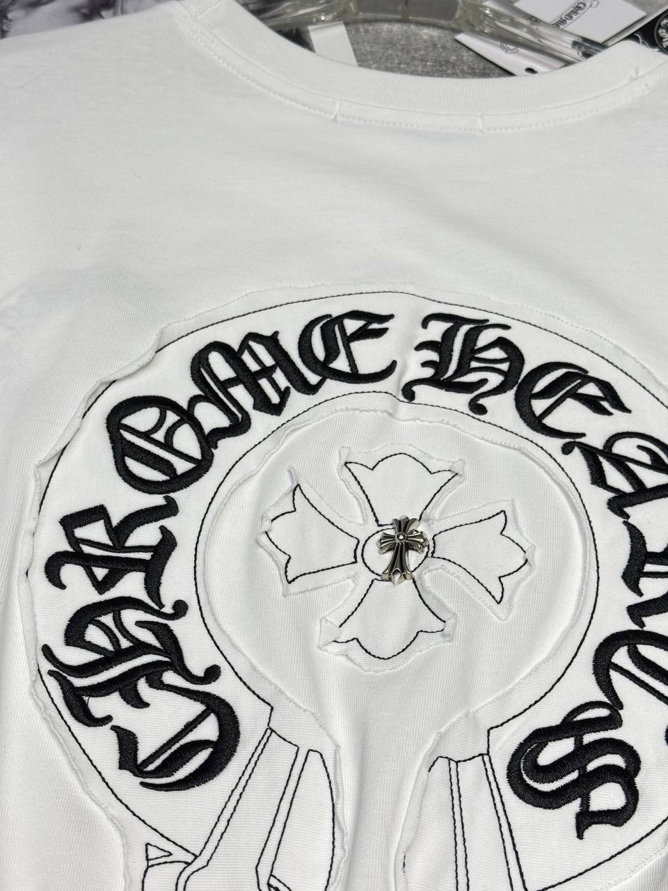 chrome hearts лонгслив,свитшот мужская,лонгслив белый,белая кофта мужская,мужской футболки