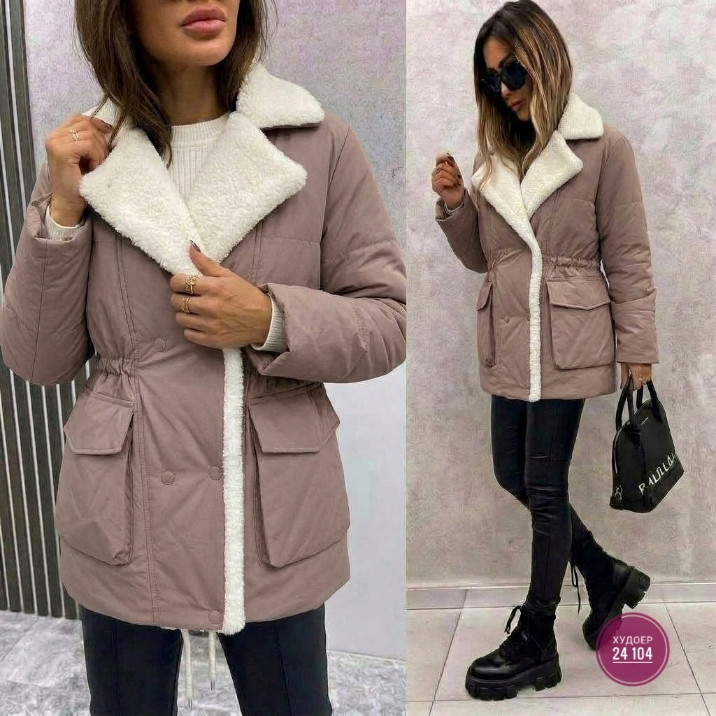 куртка демисезонная с мехом осенняя t fashion,женская демисезонная куртка,куртка демисезонная,женская куртка,куртка
