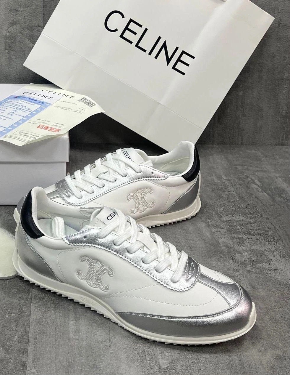 ,кроссовки celine,женские кроссовки,спортивная , женская