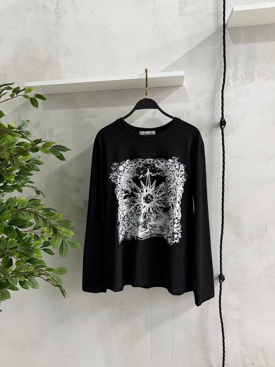 свитшот со стразами с принтом оверсайз vv-fashion,свитшот женская,свитшот со стразами,свитшот оверсайз со стразами,женская кофта