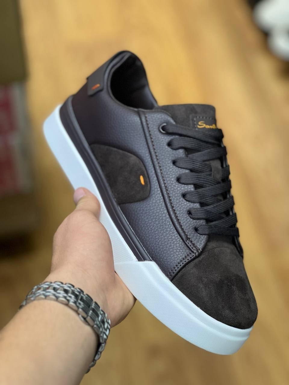 , спортивная,кеды мужские santoni,мужской кроссовки,мужские кеды