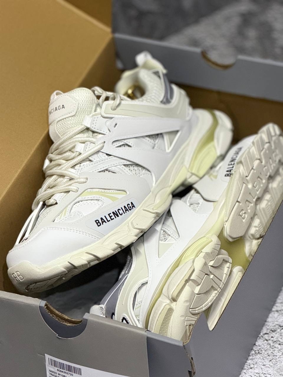 кроссовки balenciaga track,кроссовки balenciaga,кроссовки мужские "balenciaga track" р. 41-45,кроссовки balenciaga track trainers white,кроссовки баленсиага трек белые