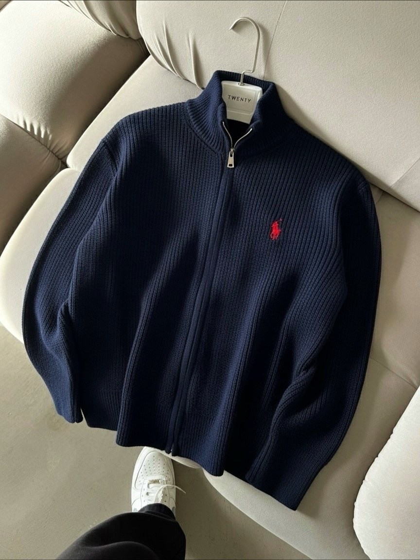 polo ralph lauren вязаный кардиган-свитер на молнии,кардиган polo ralph lauren,polo ralph lauren кардиган на молнии черный,мужской кардиган,мужская кофта