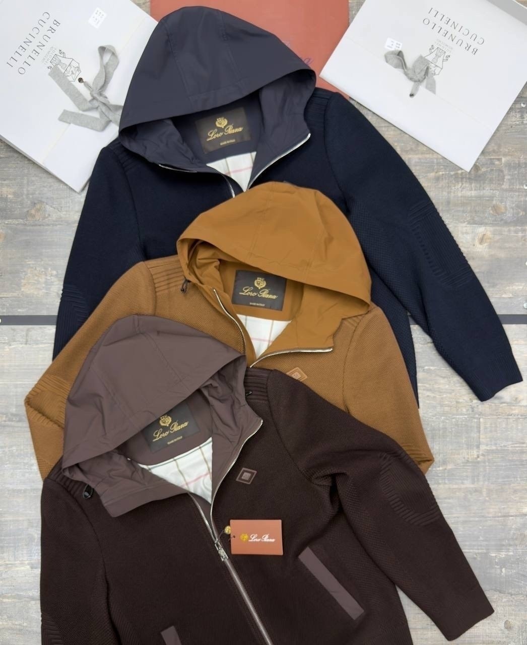 спортивные костюмы лоро пиано,мужская кофта,кардиган мужские,кашемировая куртка loro piana с капюшоном коричневая,кофта с воротником