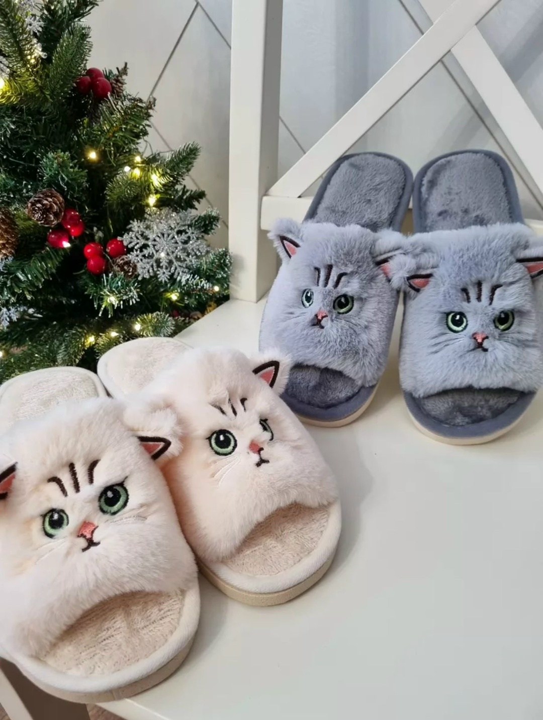домашние женские тапочки кошечки,домашние тапочки женские,домашние тапочки,тапочки прикольные котята taku lama,тапочки женские открытые котики